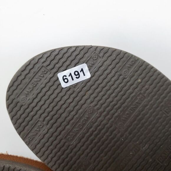 Rainbow T Street Sandals Womens 9 Hemp Thong Flip Flops Brown Shoes XL - Picture 14 of 14